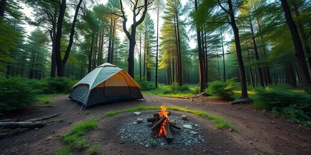 A importância de deixar o camping limpo e seguir Leave No Trace: preserve a natureza