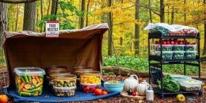 Como manter alimentos conservados sem geladeira no camping: 8 truques práticos