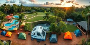 Diferenças entre campings privados, públicos e ecológicos: qual escolher?