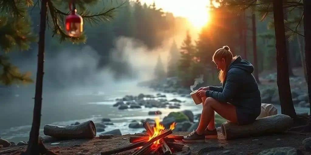 Rituais matinais especiais para aproveitar a vida no camping: comece o dia inesquecível