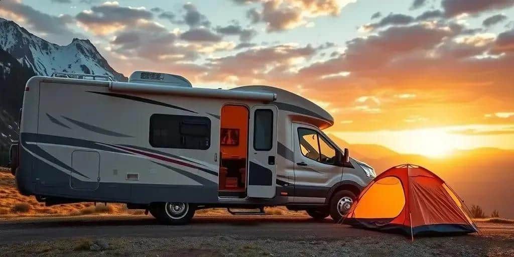 Vantagens de viajar de motorhome versus barraca: conforto e liberdade incríveis