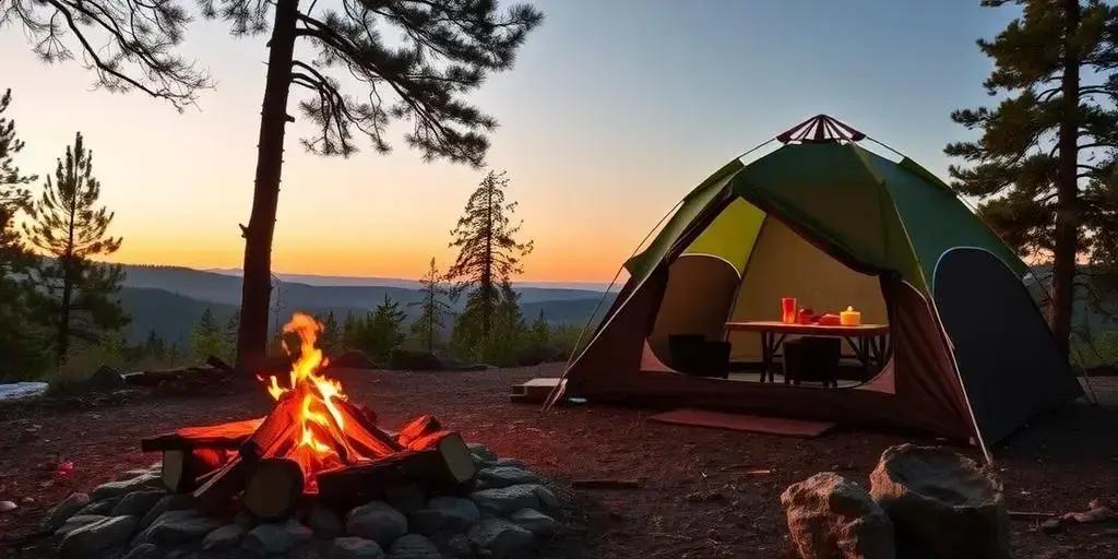 Como acampar com conforto mesmo sendo iniciante: Dicas para desfrutar a natureza