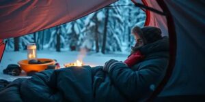Como se manter quente durante acampamentos no inverno: 7 truques infalíveis