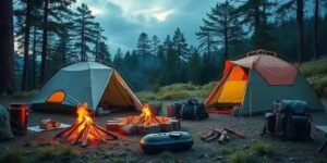 Lista de equipamentos essenciais para acampar pela primeira vez: Comece sua aventura com o pé direito!