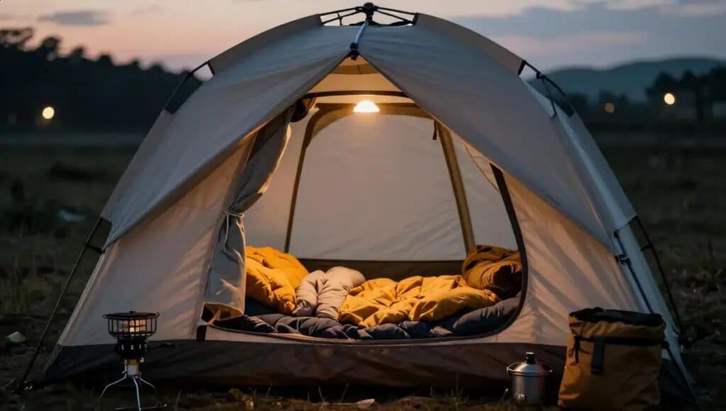 Dicas para acampar com conforto: 10 truques essenciais para dormir bem