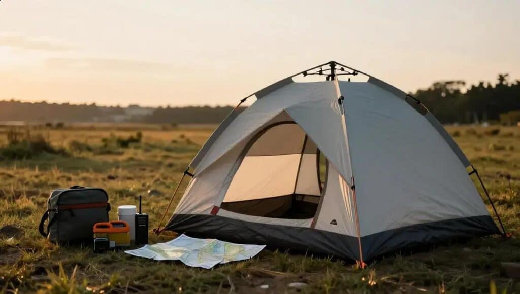 Dicas para acampar sozinho com segurança: checklist prático e planos