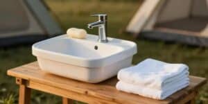 Dicas para manter higiene em acampamentos longos: 12 truques essenciais