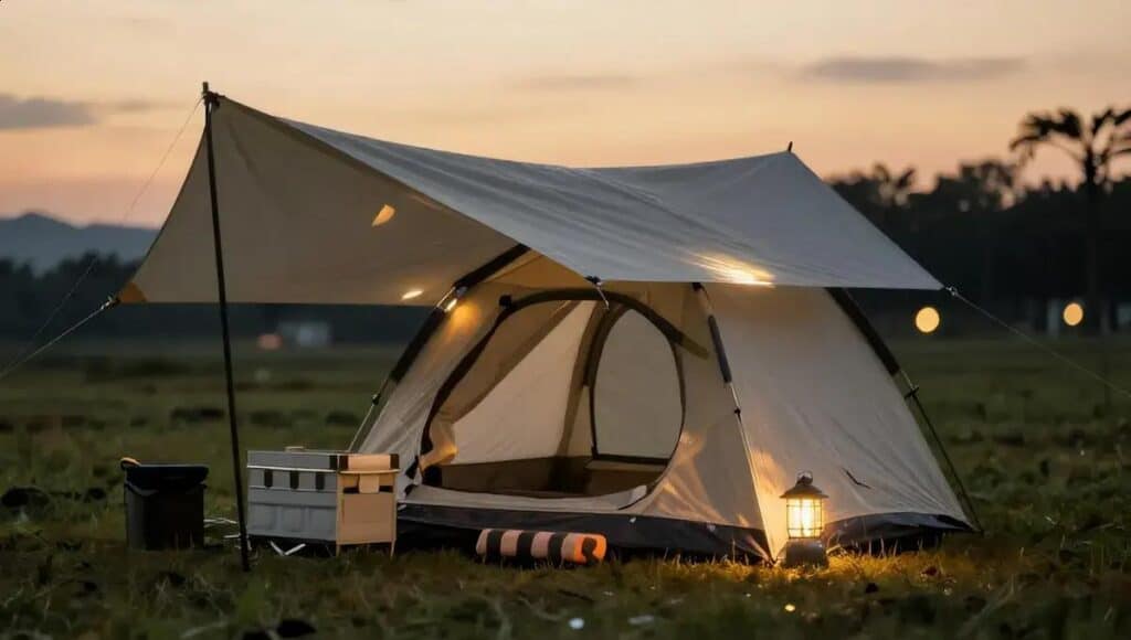 Como montar um camping confortável com baixo custo: 12 truques que ninguém conta