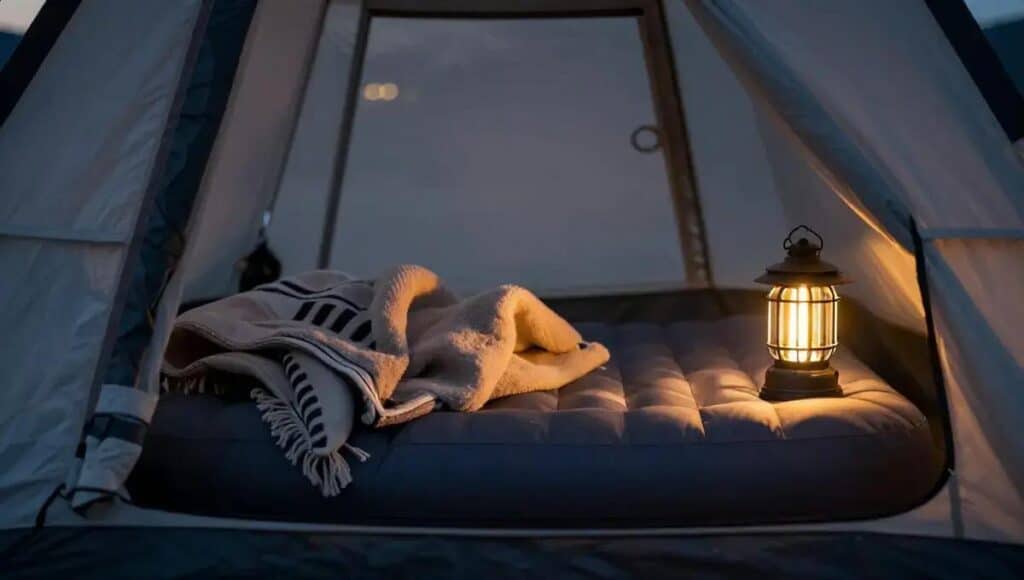 Dicas para manter conforto no camping: noites mais quentes e descansadas
